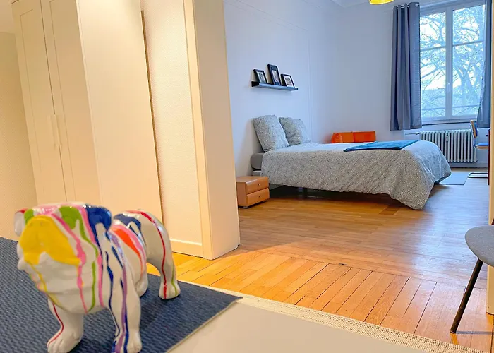 Chambres dans un spacieux appartement - 100m2 au centre proche gare